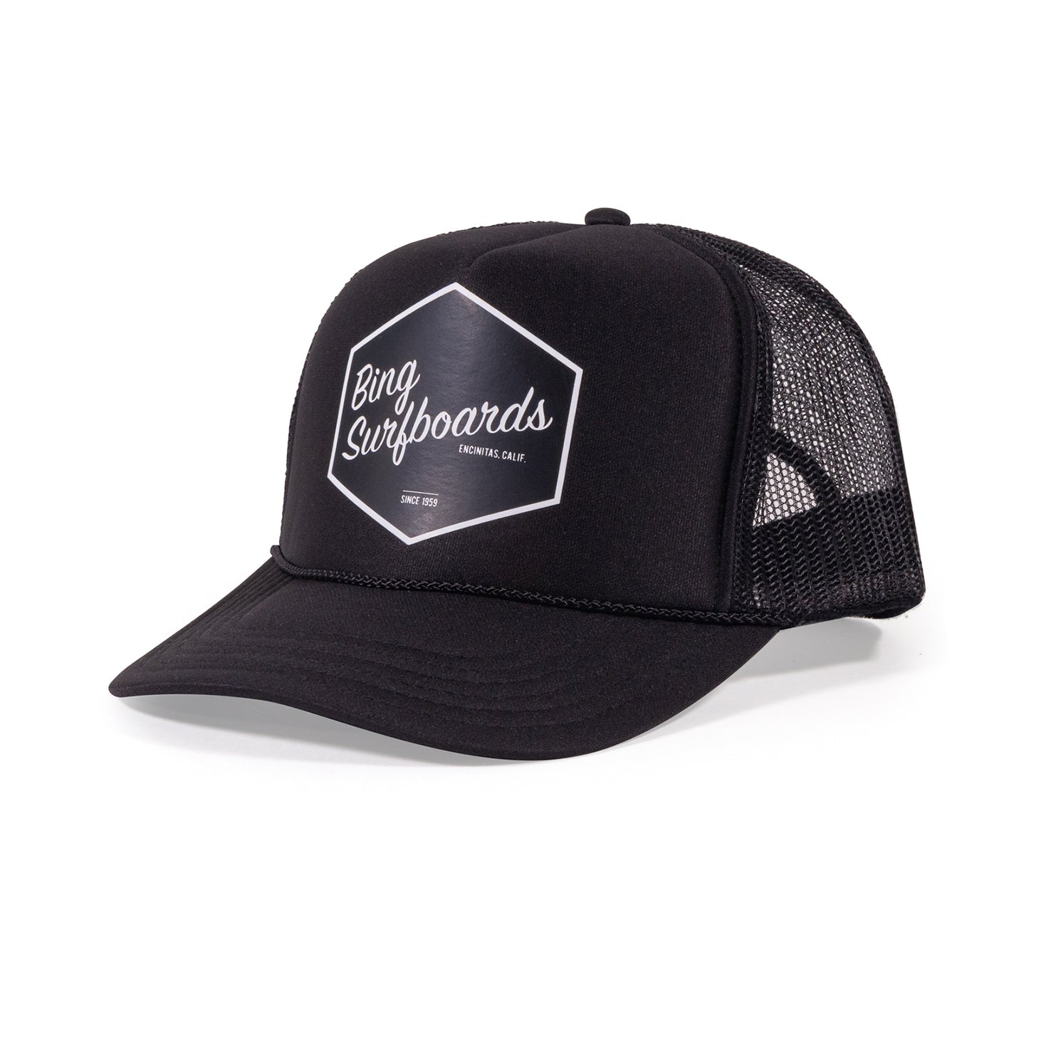 HEX Trucker Hat BLACK/BLACK