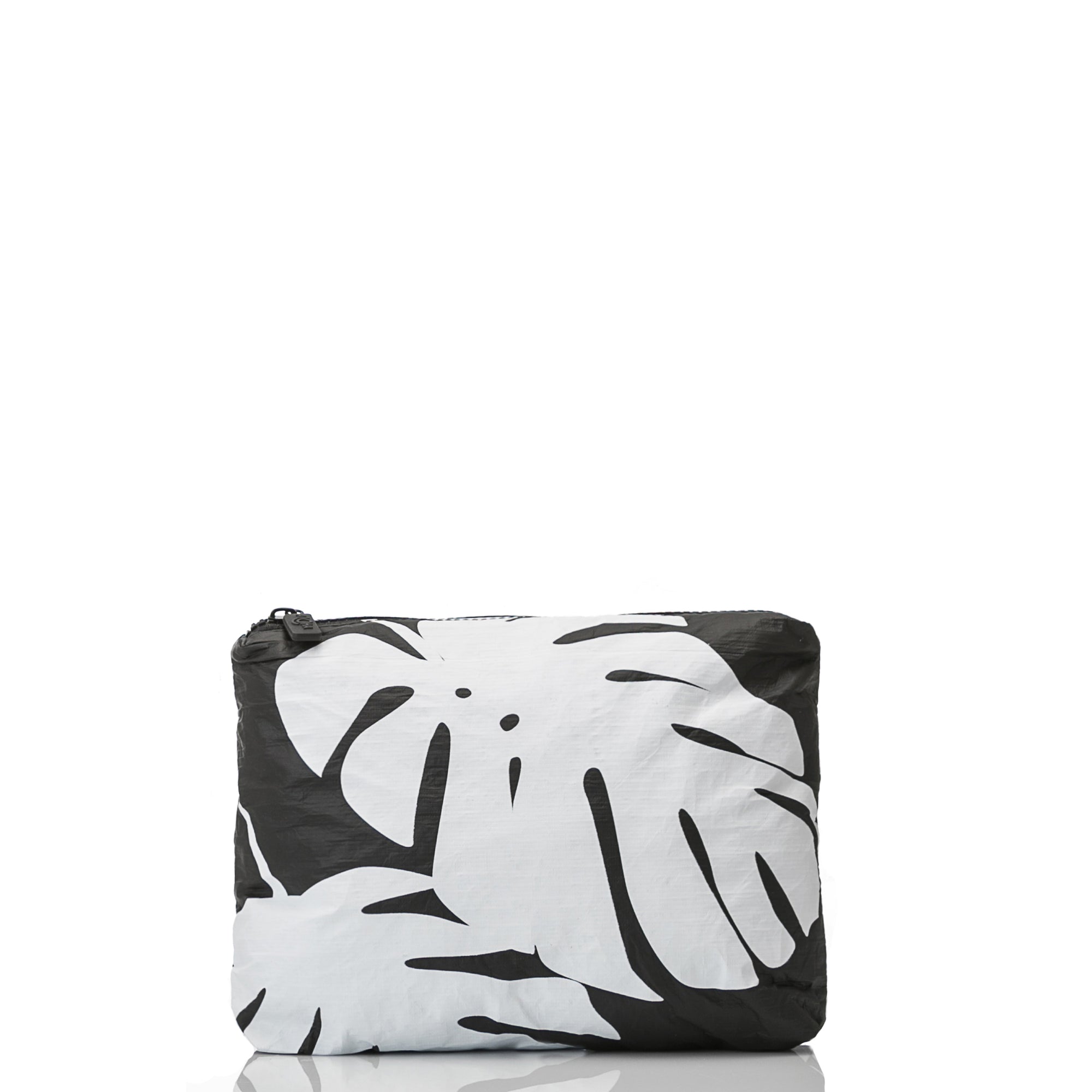 MONSTERA Small Pouch Black/White