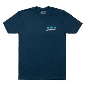 VAN SCRIPT Premium S/S T-Shirt - Indigo