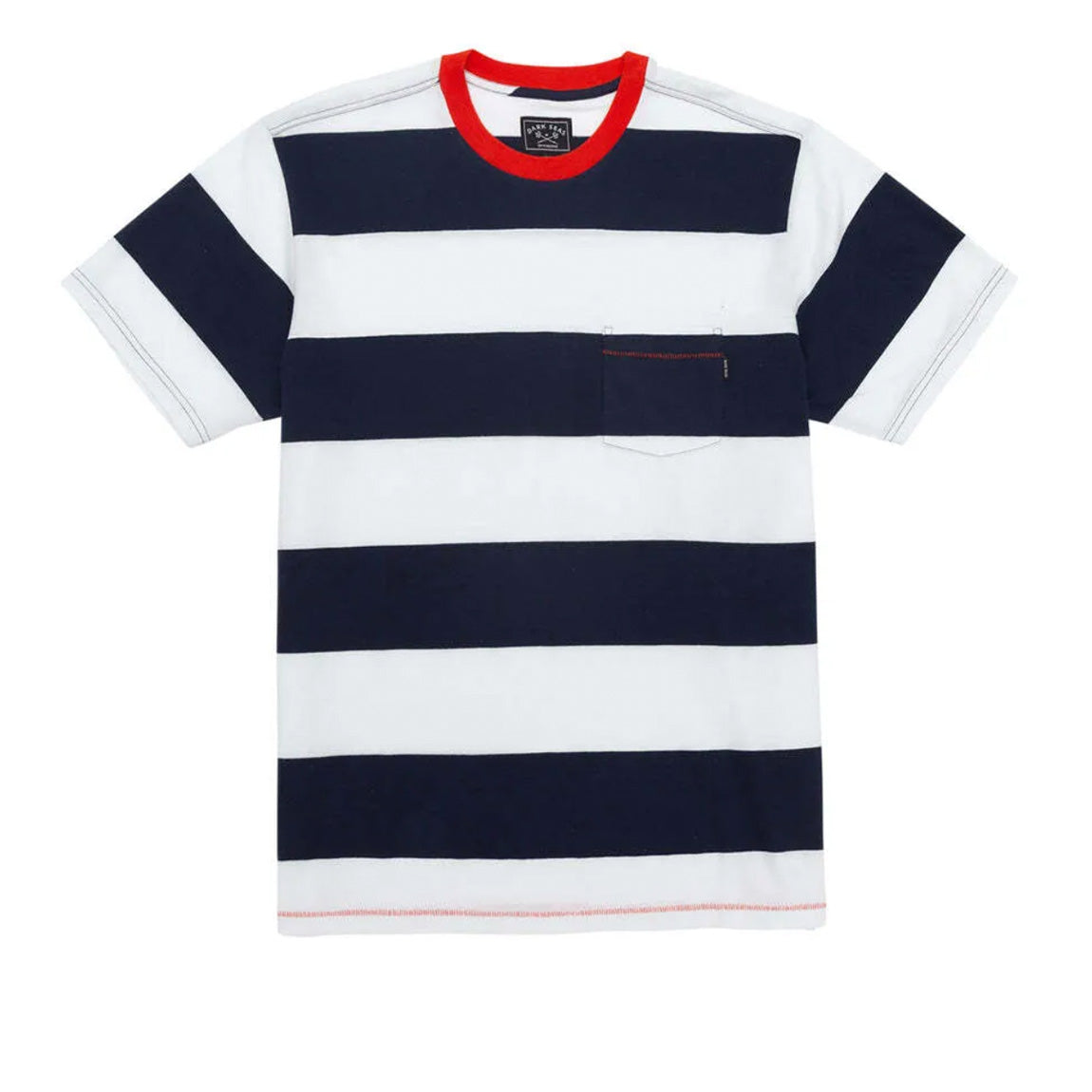 DARK SEAS WOODS KNIT - NVY/WHT