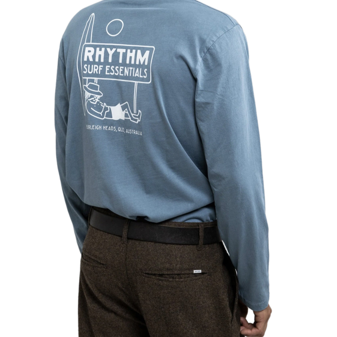 RHYTHM SIESTA L/S SHIRT - SLATE