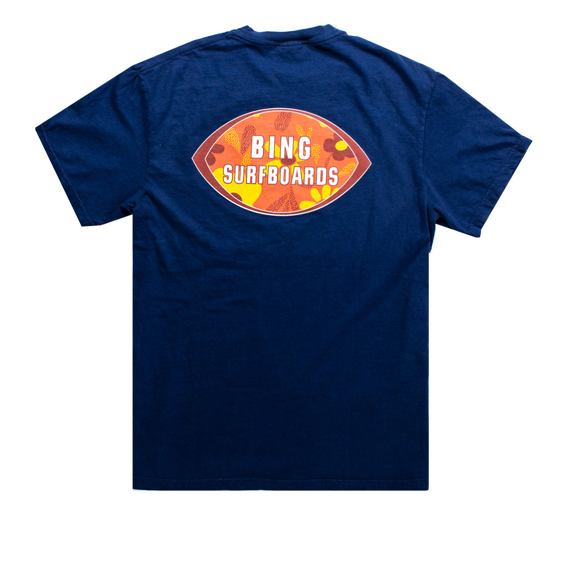 FLORAL CAT EYE S/S T-SHIRT TRUE NAVY