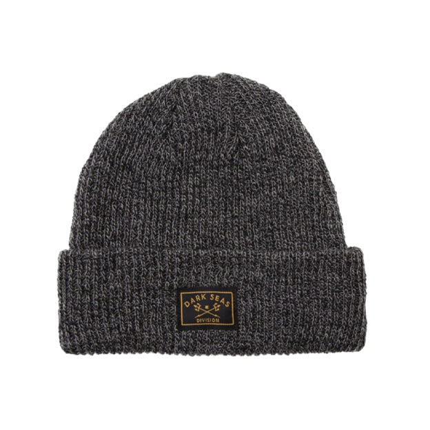 DARK SEAS KINTNER BEANIE - BLK HTHR