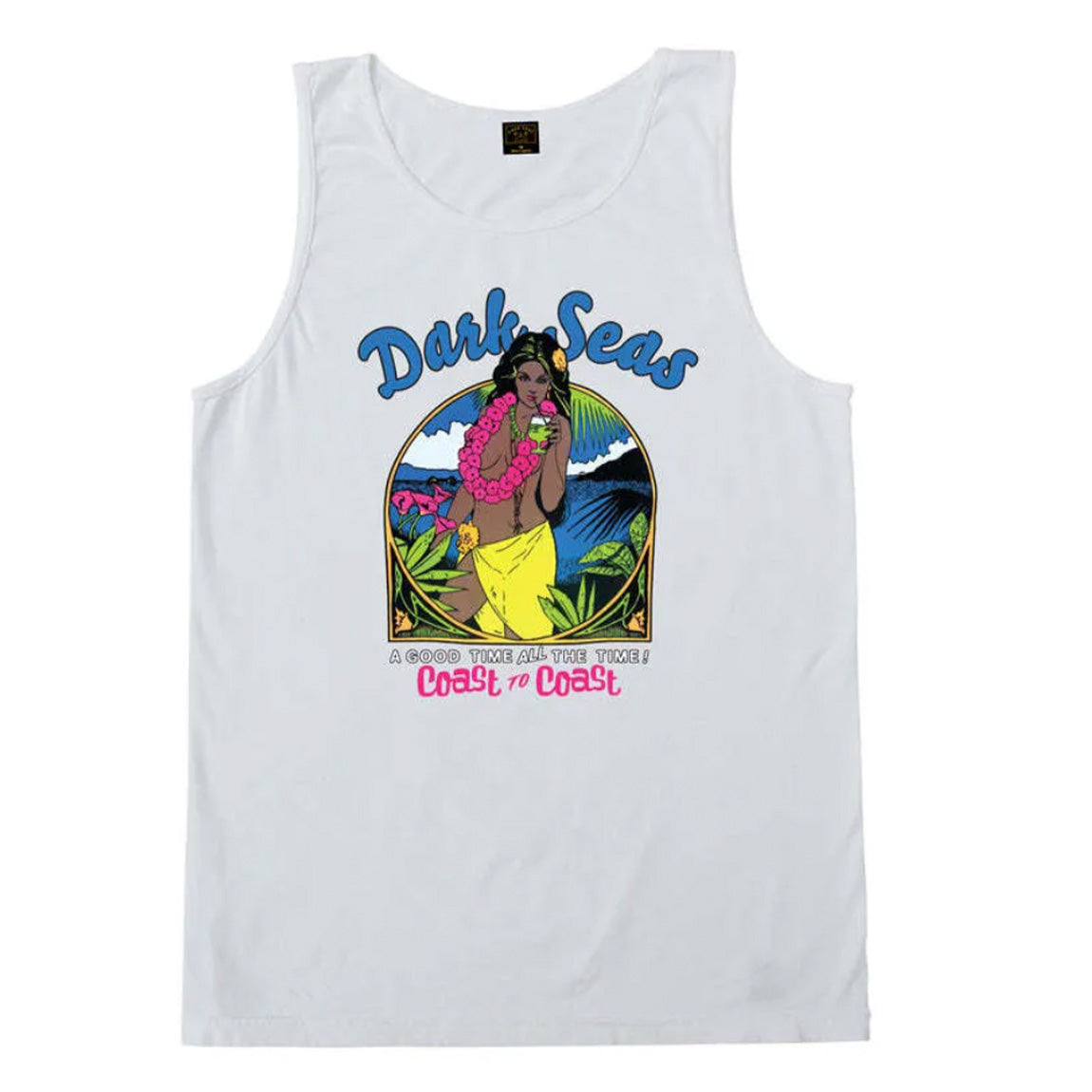 DARK SEAS COCKTAILS TEE - WHITE