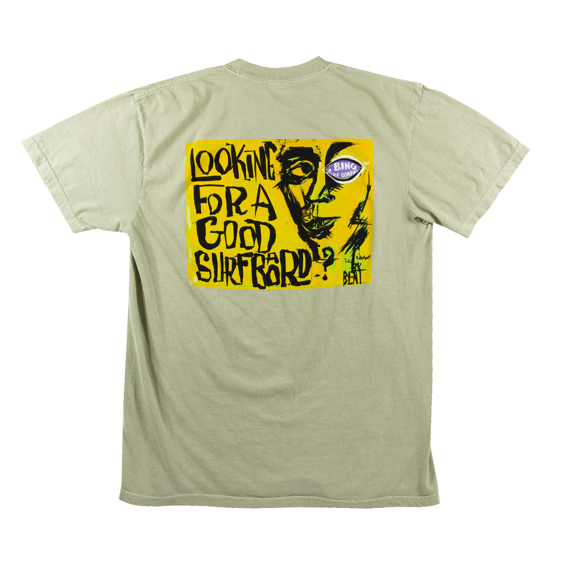 LOOKING Premium S/S T-Shirt Sandstone