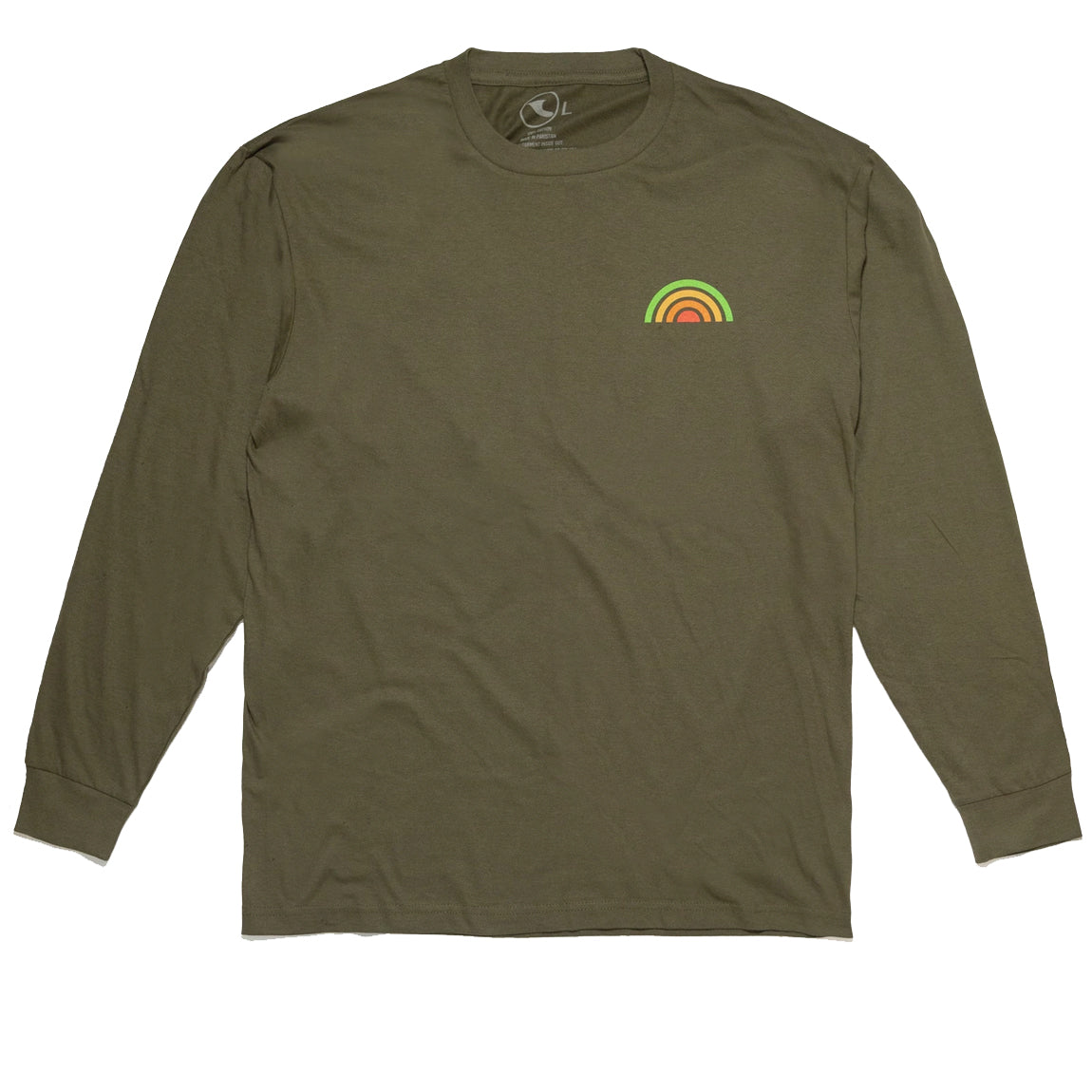 MISTO LONGSLEEVE TEE MILITARY GREEN