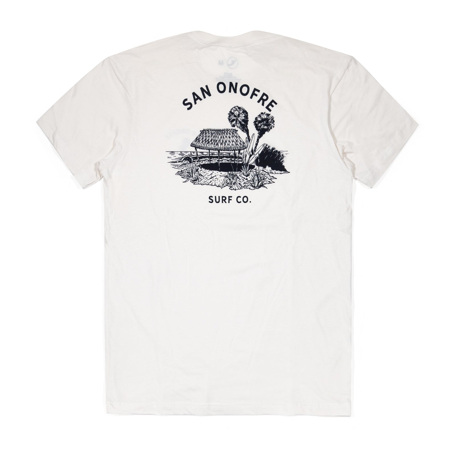 BEACH SHACK TEE WHITE