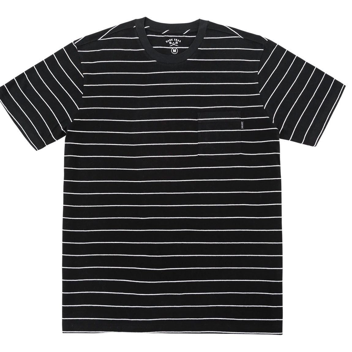 MANTIS KNIT TEE BLACK/WHITE