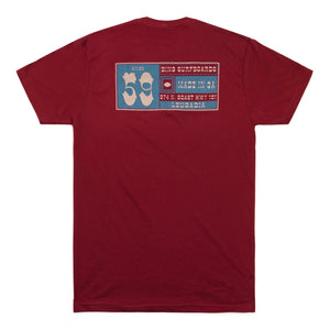BANNER Premium S/S T-Shirt - Cardinal