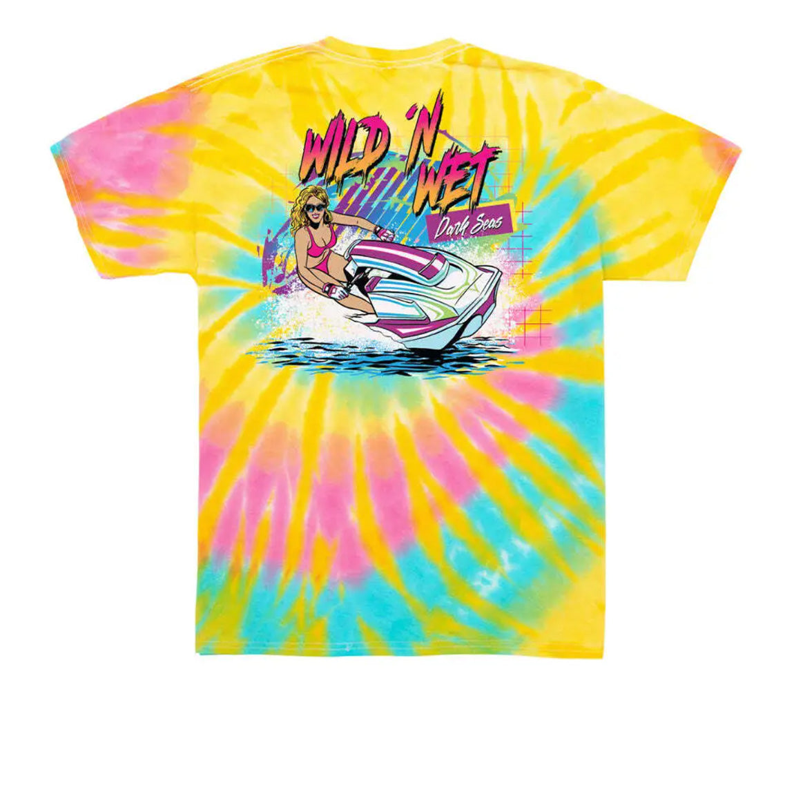 DARK SEAS WET N WILD TEE - AURORA