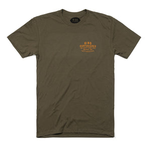 QUALITY MANUFACTURING PREMIUM TEE MILITARY GREEN