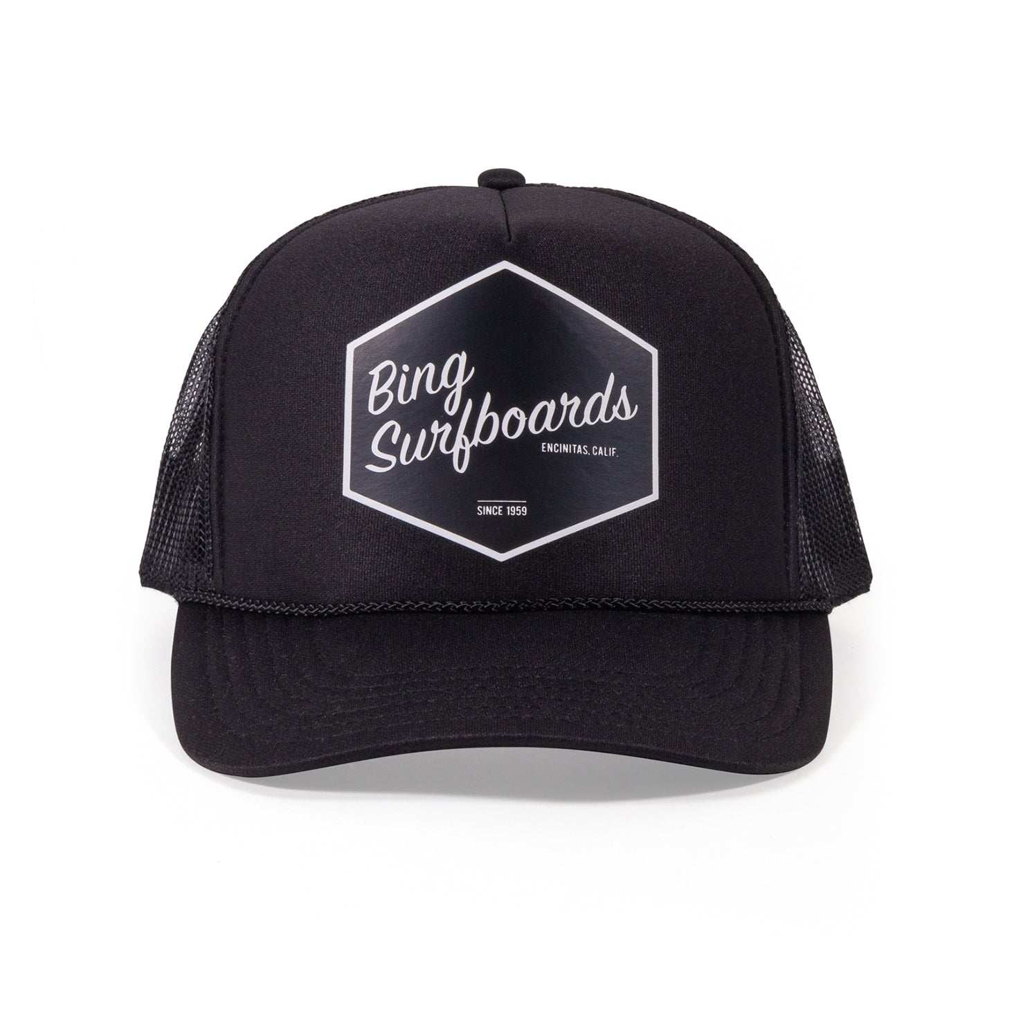 HEX Trucker Hat BLACK/BLACK