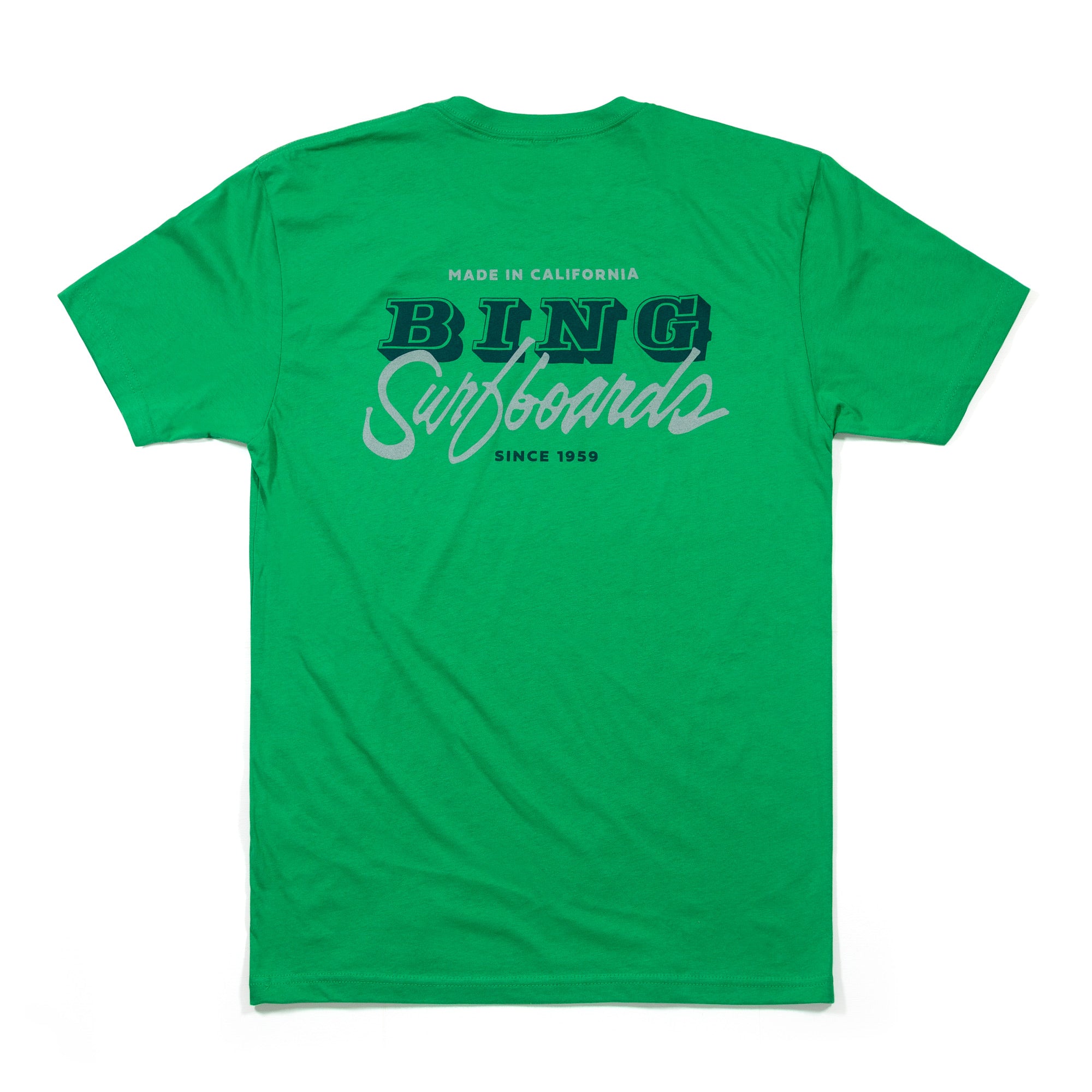 VAN SCRIPT PREMIUM TEE KELLY GREEN