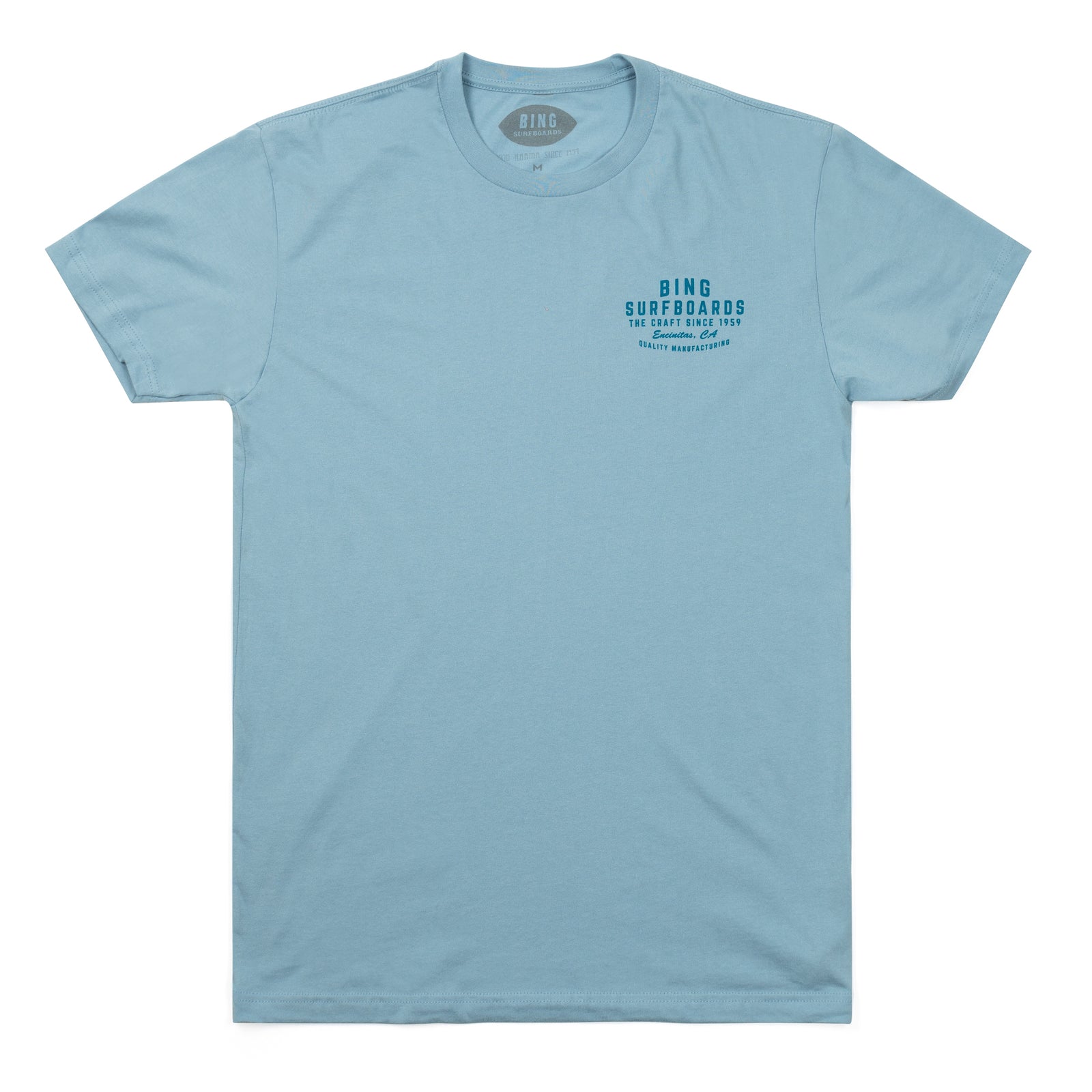 QUALITY MANUFACTURING Premium S/S T-Shirt - Stonewash Denim