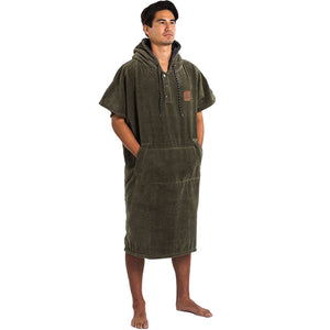 THE DIGS PONCHO GREEN