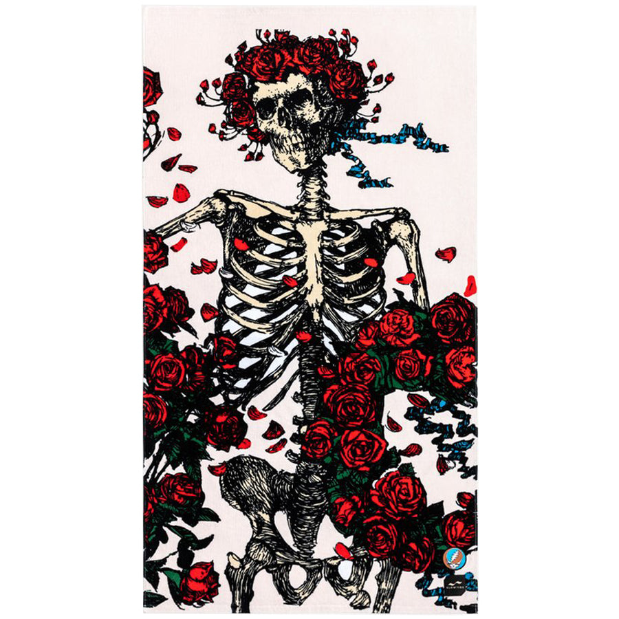 SKULL &amp; ROSES TOWEL