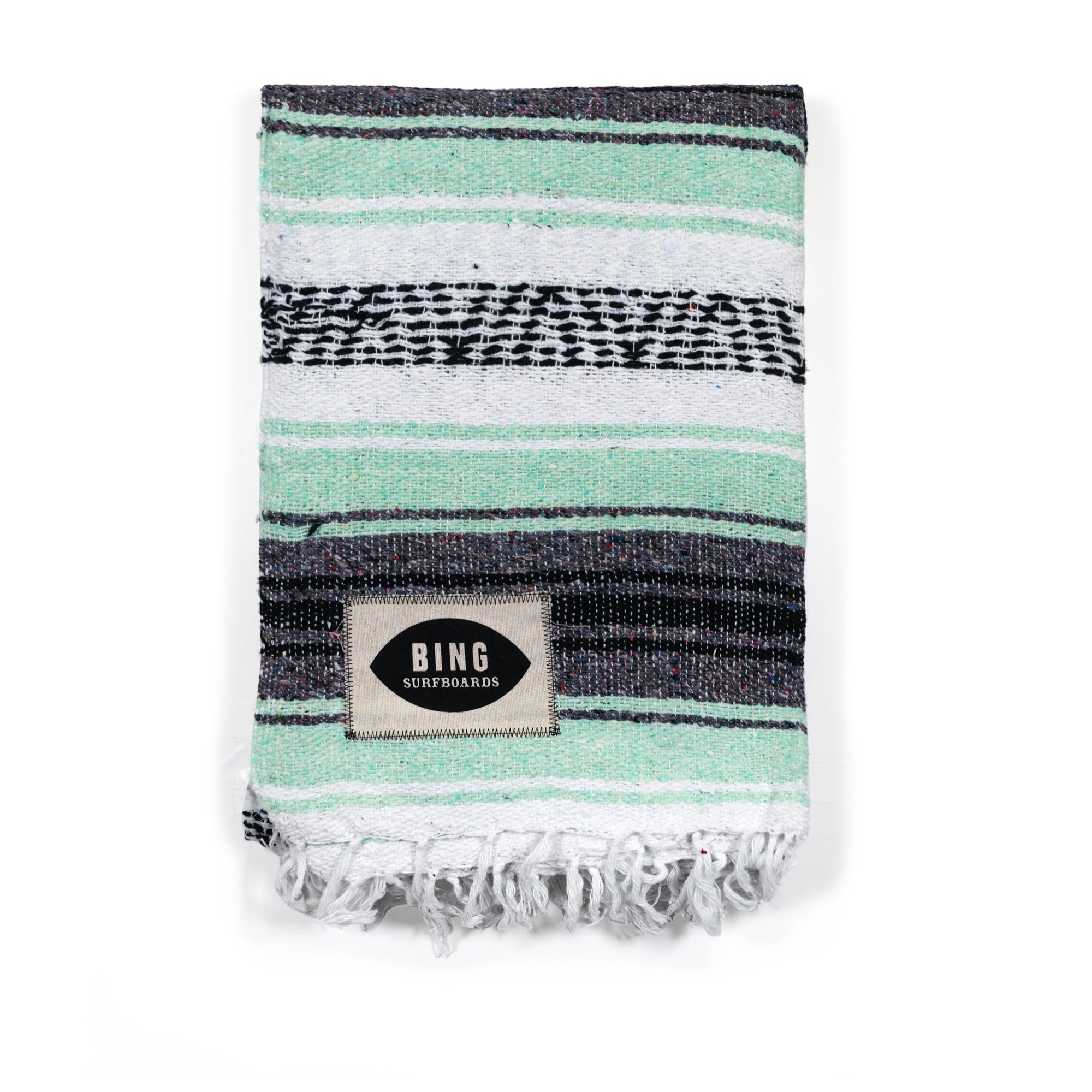 ENCINITAS MEXICAN BLANKET MINT GREY