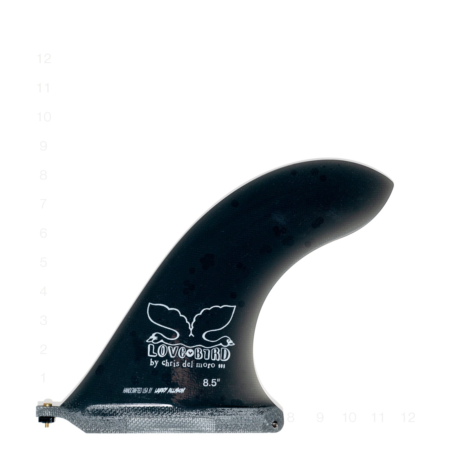 LOVEBIRD BY CHRIS DEL MORO SMOKE 8.5"