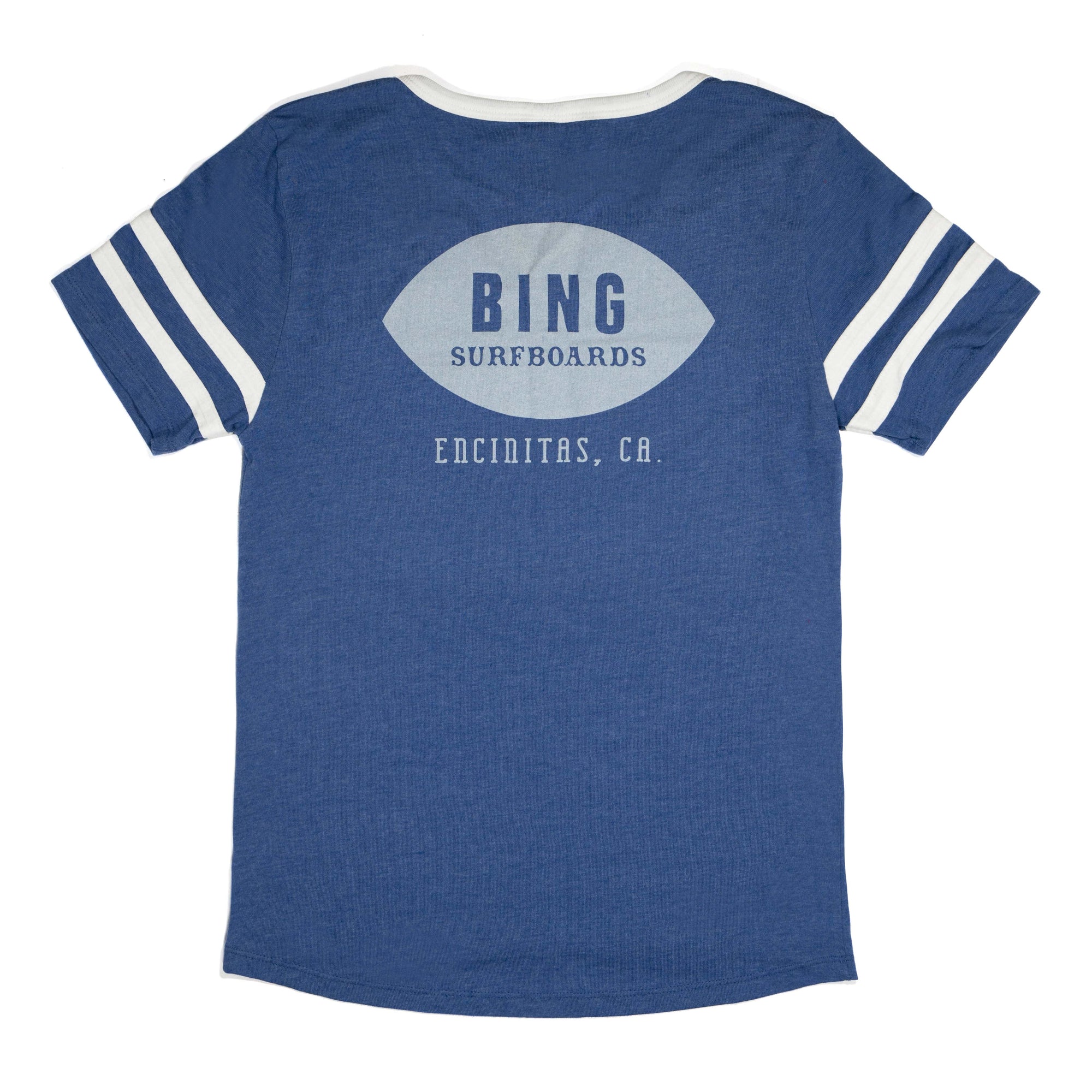 CLASSIC ENCINITAS Women's S/S Varsity T-Shirt - Vintage Royal