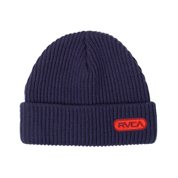 RVCA SNACKS BEANIE - NAVY