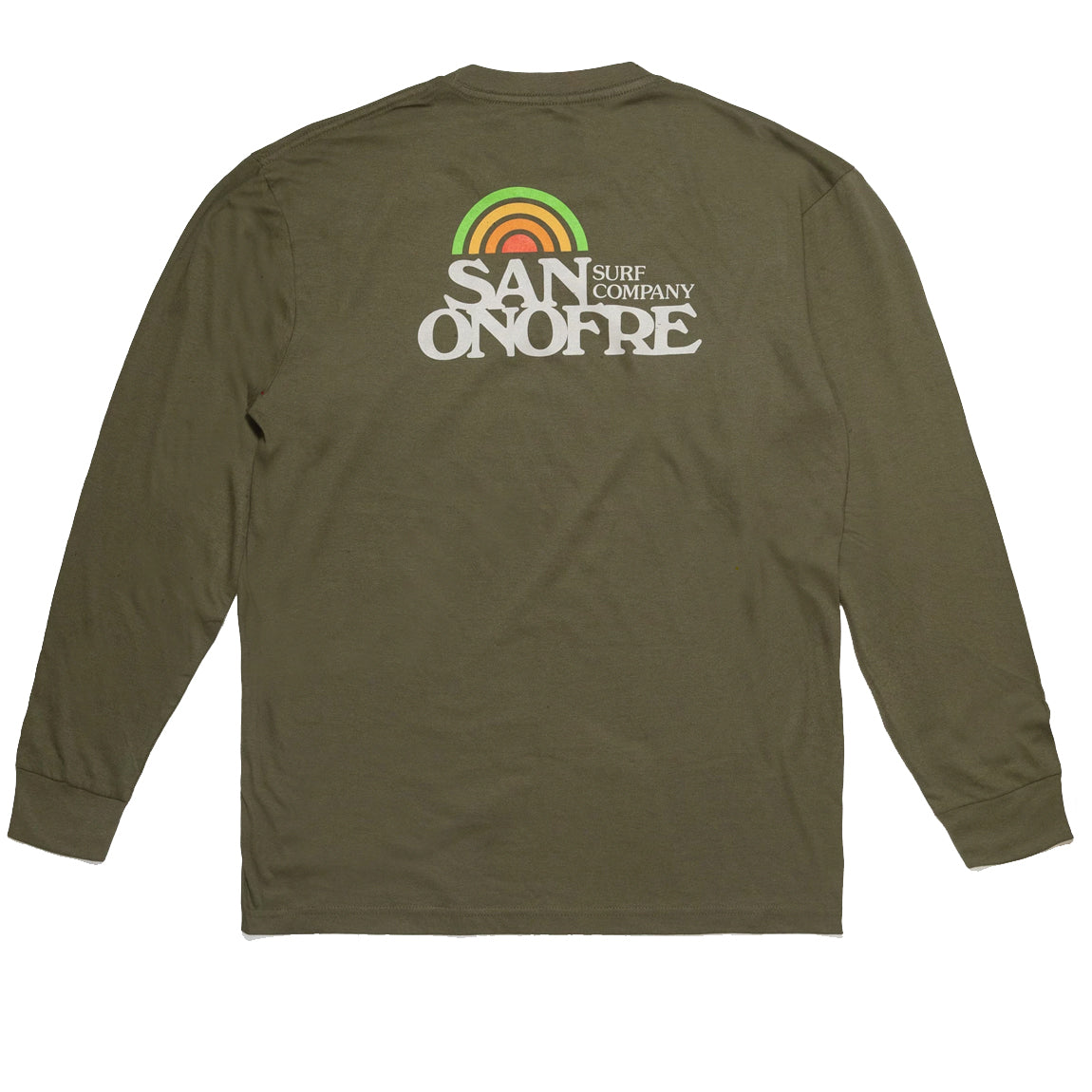 MISTO LONGSLEEVE TEE MILITARY GREEN