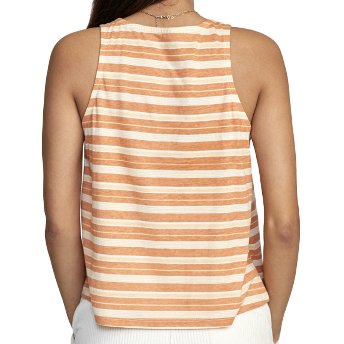RVCA STRIPE TANK - CLY