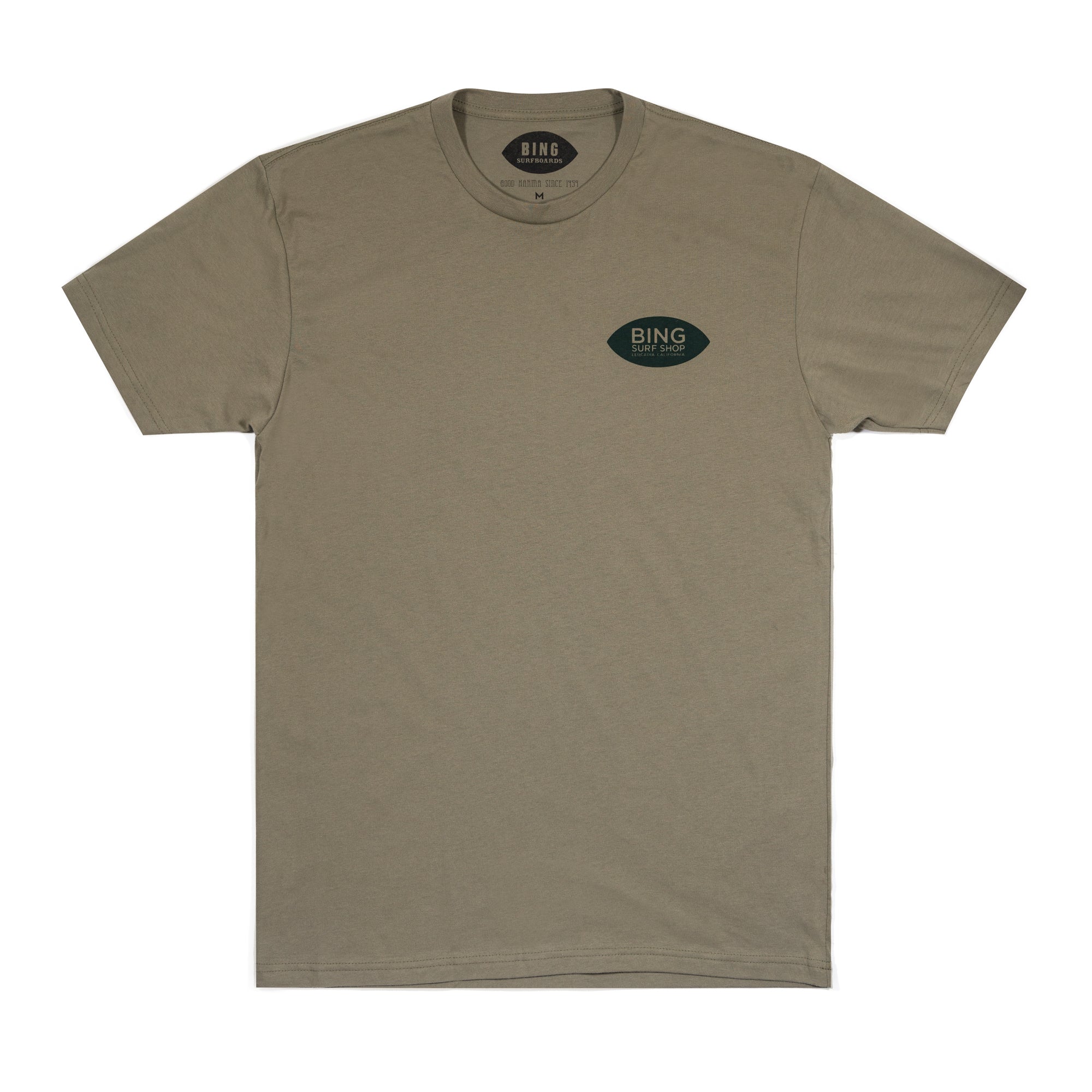 LEUCADIA SHOP PREMIUM TEE LIGHT OLIVE