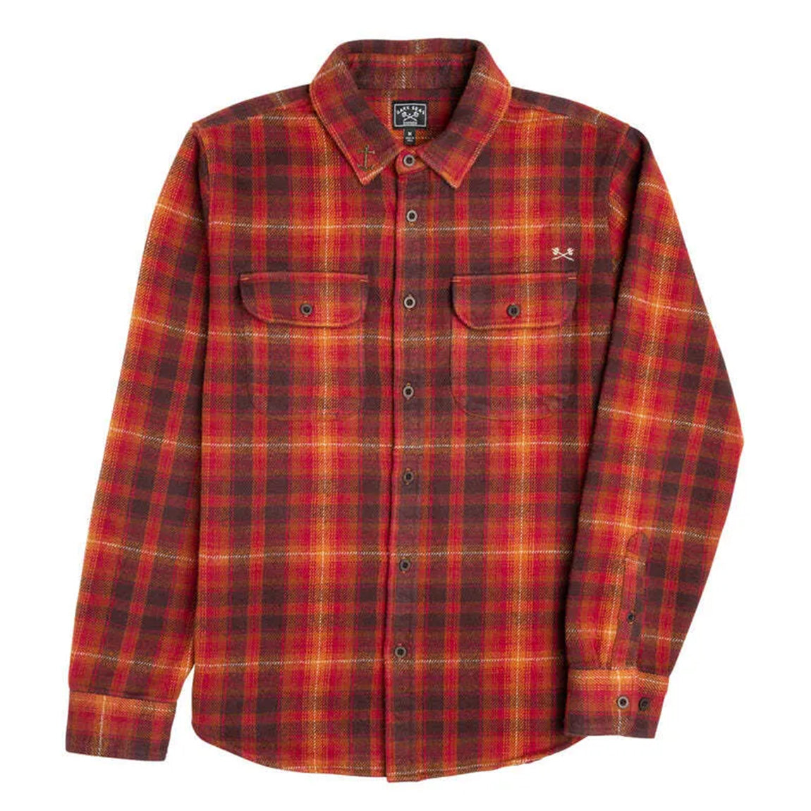 DARK SEAS LUPIN JACKET - BRN/RED