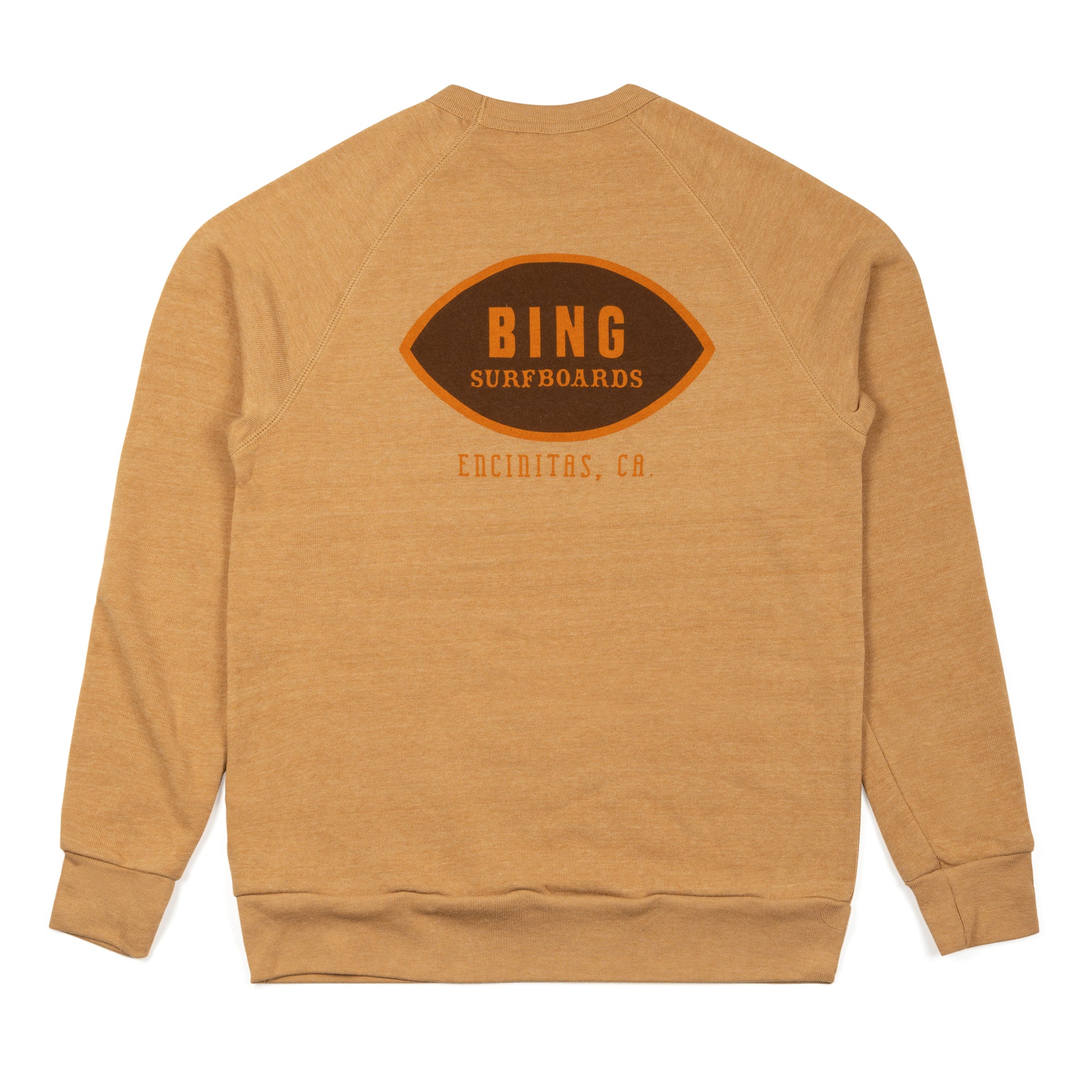 Classic Encinitas Premium Crew Sweatshirt - Camel