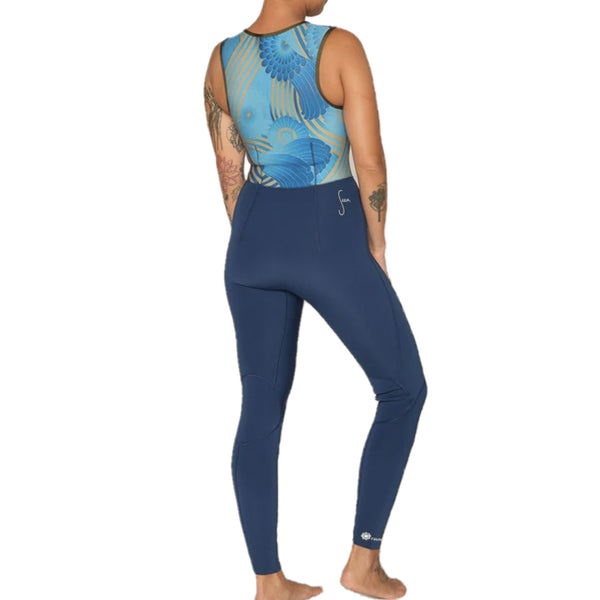 SEEA SYDNEY 2MM YULEX LONG JANE- SEAFLOWER - Bing Surfboards