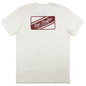 STRIPER TEE NATURAL